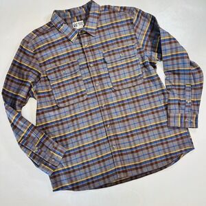 Marmot Mountain Works Plaid Flannel Shirt Men's XXL 2TG Button Front Outdoor NWT